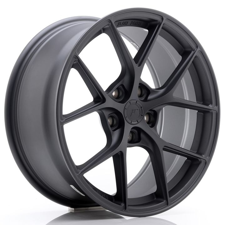 Japan Racing Wheels<br>SL01 Matt Gun Metal (18x8)